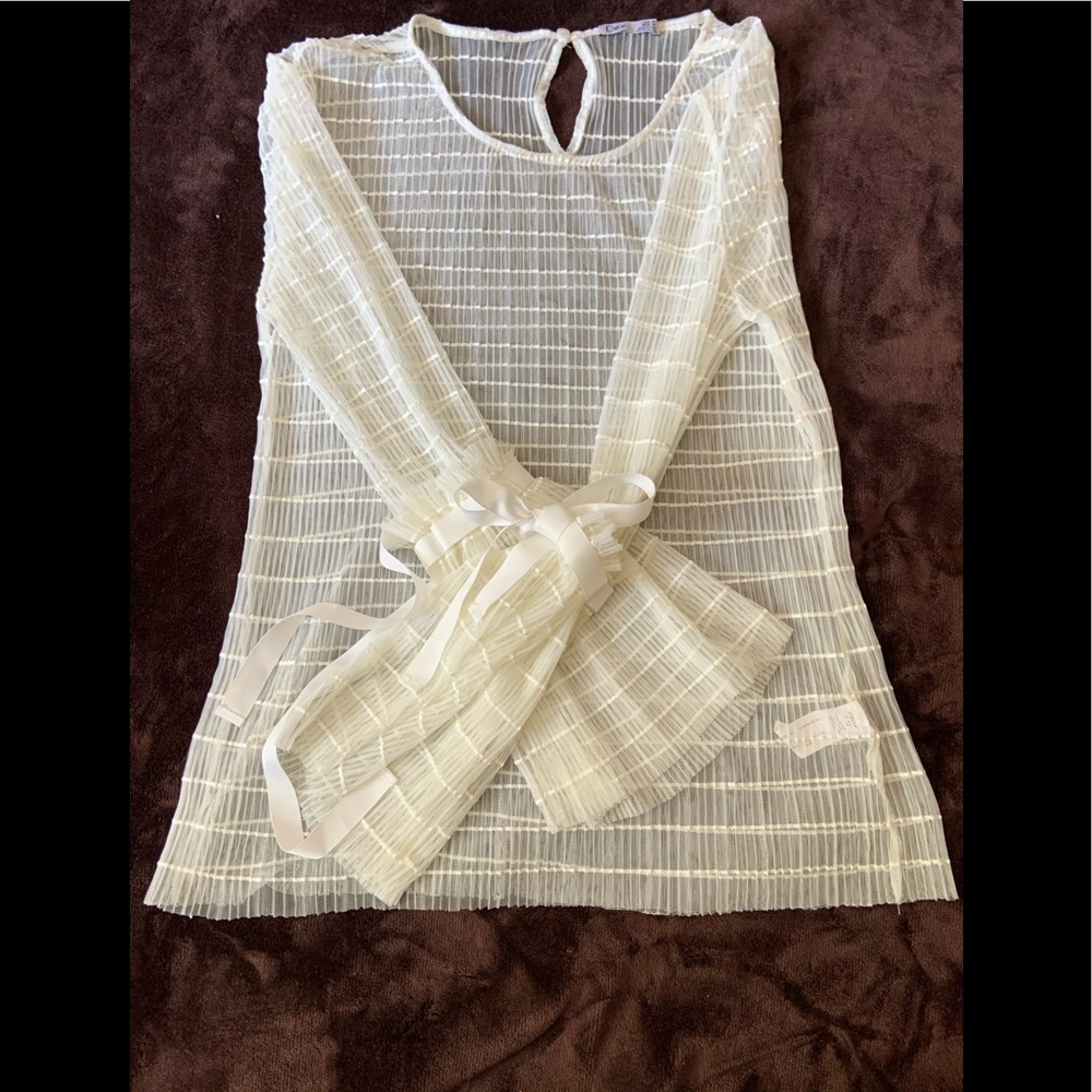DEX mesh blouse